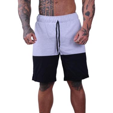 Imagem de Bermuda MXD Conceito Moletom Bicolor Masculina-Masculino