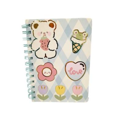 Imagem de Agenda Espiral Anotações 80 Páginas Animais Capa 5 - Quanhe