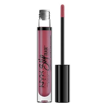 Imagem de NYX PROFESSIONAL MAKEUP Slip Tease Full Color Lip Oil, Liquid Lipstick - Bang Bang, Muted Deep Plum