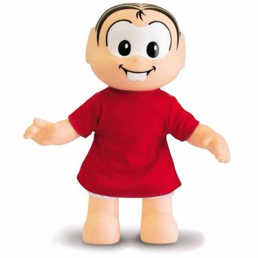 Imagem de Boneca - 35 cm - Turma da Mônica Tradicional - Mônica - Sid-Nyl