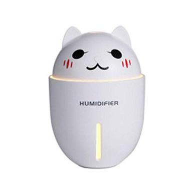 Imagem de Umidificador de ar 3 em 1 Ventilador de refrigeração Luz noturna Mini Cool Mist umidificadores com ventilador e abajur para quarto