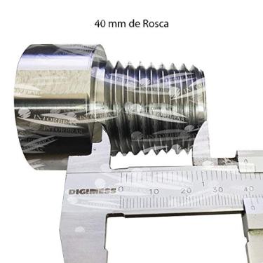 Imagem de Par de Ponteiras cônicas rosca grossa para hastes perfuratriz 1" (33,4 mm)