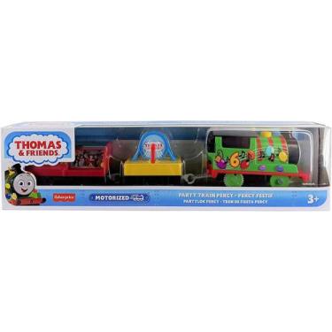 Imagem de Trem Motorizado Thomas E Seus Amigos Percy Festivo - Mattel