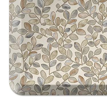 Imagem de GelPro Designer Comfort Cushioned Anti-Fatigue Standing Kitchen Floor Mat, Padded Stain-Resistant, Waterproof, Non-Slip Comfort Padded Desk/Office Mat, Orchard Almond Kitchen Mat 20x72