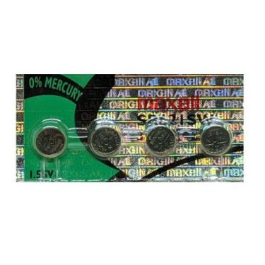 Imagem de Bateria 364 SR621SW  SR60 1,5v Maxell C/4 Pilhas Original