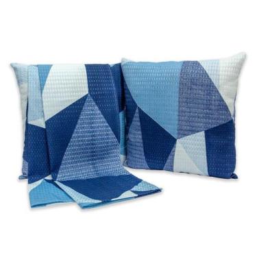 Imagem de Peseira SUPER KING + 2 Capas de Almofadas 40x40cm Piquet - Rafaloro, M
