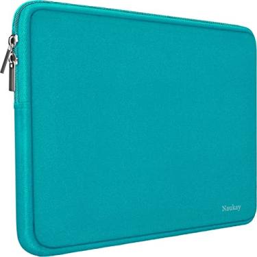 Imagem de Capa para laptop de 13 polegadas, capa de neoprene resistente para laptop/capa de bolso para notebook/pasta para tablet compatível com MacBook Pro, MacBook Air, notebook, (azul)