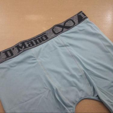 Imagem de Cueca Ciclista Longa Confortável Boxer - Ternura Íntima, Verde, M