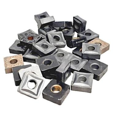 Imagem de kit 30 PASTILHA METAL DURO P/ SOLDA EM BROCA DE POÇO ARTESIANO Snmg 12