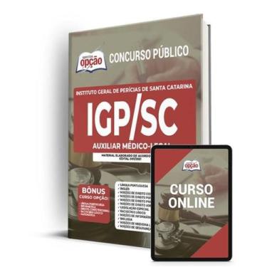 Imagem de Apostila IGP-SC - Auxiliar Médico-Legal - Apostilas Opção