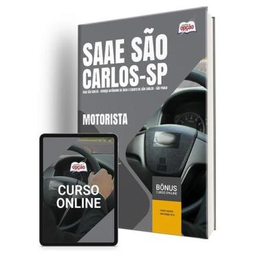 Imagem de Apostila SAAE São Carlos - SP 2024 - Motorista - Apostilas Opção