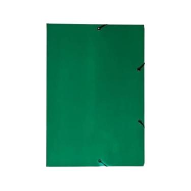 Imagem de PASTA COM ELASTICO DUPLEX VERDE COM 20 UNIDADES