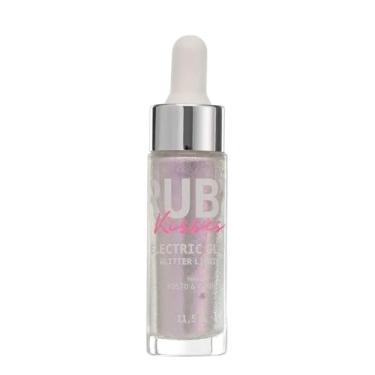 Imagem de GLITTER LÍQUIDO RUBY KISSES ELECTRIC GLAZE PRATA UNICORN 12ML
