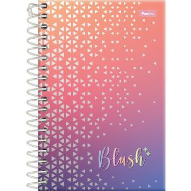 Imagem de Caderneta Espiral Capa Dura 1/8 96 Folhas Foroni Pautada