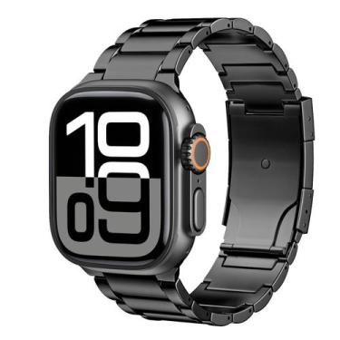 Imagem de Pulseira de Titânio ZABUDUO para Apple Watch