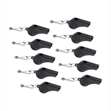 Imagem de Apito Profissional Preto - 10 Unidades Guanacos