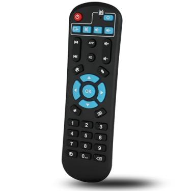 Imagem de Controle remoto de substituição compatível com Android TV Box T95, T95 MAX, T95Z Plus, T95K T95V T95U T95W Pro, T95 X2, Qbox, Q Plus, X96, H96, MX1, MX10, T9, TX3, TX6, H50, HK1, X88 Android Box