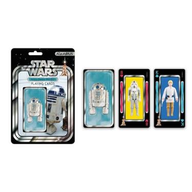 Imagem de AQUARIUS Star Wars R2D2 Premium Playing Cards – R2D2 Themed Deck of Cards for Your Favorite Card Games - Officially Licensed Star Wars Merchandise & Collectibles
