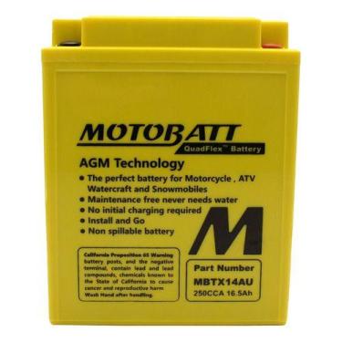 Imagem de Bateria Motobatt Kawasaki 500 En500a Vulcan (mbtx14au)