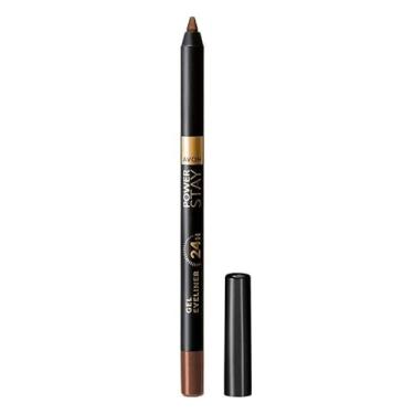 Imagem de Lapis Delineador em Gel Para Olhos 24h 1,2g - Avon Power Stay (Marrom)