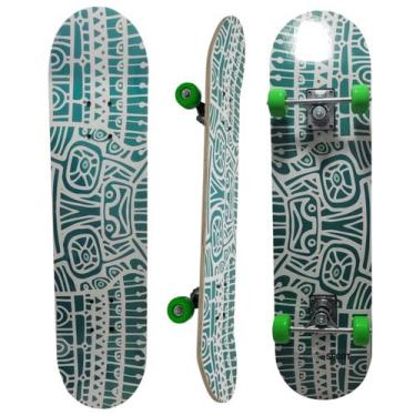 Imagem de Skate Board Infantil Funs Para Iniciante Esporte Suporta Até 50Kg 1117