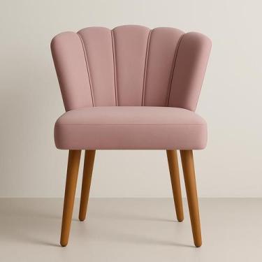 Imagem de Cadeira Poltrona Pétala Sala Estar Penteadeira e Salão - Platinum Deco