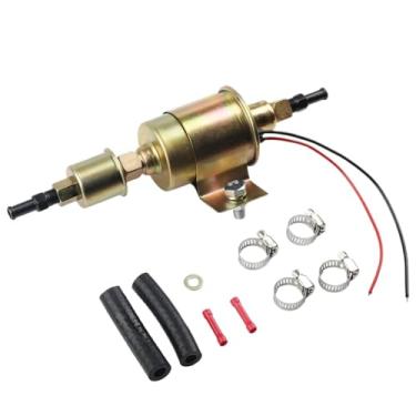 Imagem de Bomba de combustível elétrica universal 12V em linha de baixa pressão 5-9 PSI GÁS Diesel E8012S