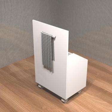 Imagem de Armário Gabinete Tanque Lavanderia Nicho Embutir Multiuso - Decora Via