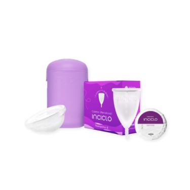 Imagem de Inciclo - Kit Coletor Menstrual + Disco Menstrual+ Cápsula Esterilizadora + Sabonete Íntimo em Barra Inciclo -