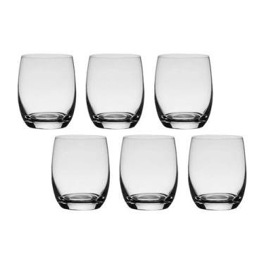 Imagem de Copo Baixo De Cristal Bohemia Para Whisky 300 ml Club 6 Peças - Bohemi