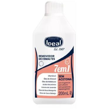 Imagem de Removedor de Esmalte Ideal 7 Em 1 Sem Acetona 200ml