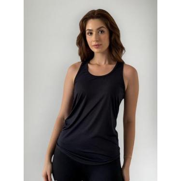 Imagem de Regata Feminina Dry Fit Básica Treino Academia Fitness Comuv - caminha