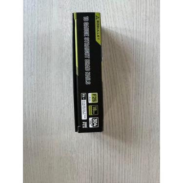 Imagem de BZBULLET Pregos Brad de aço inoxidável calibre 18, pregos Brad de 2,5 cm 18 GA, pregos de aço inoxidável 304 com acabamento pequeno para pistola pneumática e elétrica (2.000 unidades)