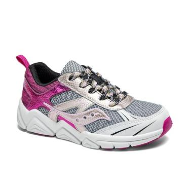 Imagem de Saucony Tênis infantil unissex Flash Xt, Champanhe/rosa, 15