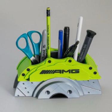 Imagem de Porta Lápis Pinça de Freio Esportiva AMG  Decoração Automotiva para Es