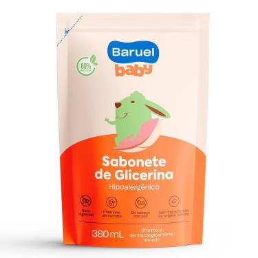 Imagem de Sabonete Líquido de Glicerina Baruel Baby Refil 380ml