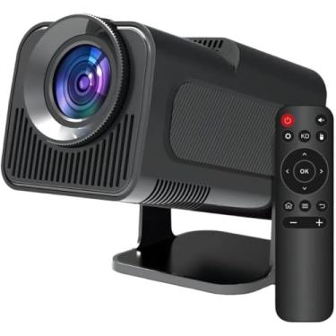 Imagem de Projetor HY320, Android 11 Integrado, Wi-Fi 6, Bluetooth 5.0, Smart TV, Cinema em Casa Portátil, Compatível com Alexa, 5g,4K 1080 Full HD Suporte 12000 Lumens LED Auto Correção Horizontal 180° PRIME
