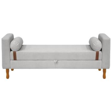 Imagem de Recamier Sapateira Baú Pietro Cama Queen Size 160cm Bouclê - SOFA STOR