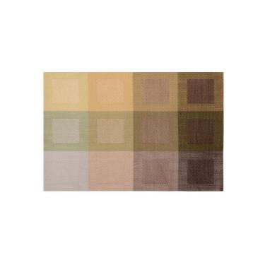 Imagem de Jogo Americano Com 4 Lugares Aquares Verde 45 Cm Mimo Style