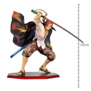 Imagem de Figure de Coleção Megahouse One Piece Film Red - Shanks - Red-haired - Playback Memories 22CM