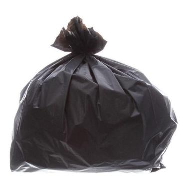 Imagem de Saco para Lixo Saco Lixo Preto 200 Litros 50 Unidades Bom Forte Excelente Higipack