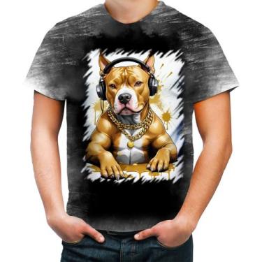 Imagem de Camiseta Desgaste Pitbull com Headphones 4 - Kasubeck Store®, Baby Loo
