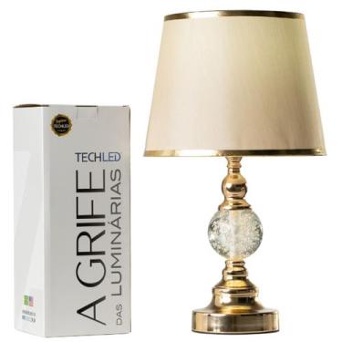Imagem de Abajur De Mesa Globo Cristal Gold Abajur De Mesa Sala Abajur Quarto Sa