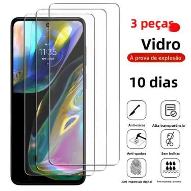 Imagem de 3 PCS Vidro Temperado Para Motorola Moto G86 G96 G100 Pro G56 G15 Powe