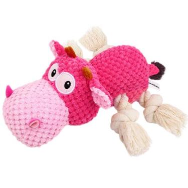 Imagem de Brinquedo de pelúcia para cães IOKHEIRA para mastigadores grandes e ag
