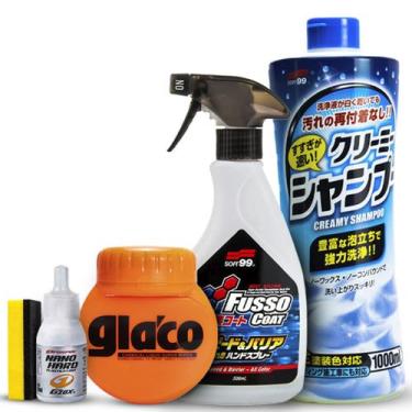 Imagem de Kit Completo Shampoo Creamy 1L + Cera Fusso Light 200g + Big Glaco 120