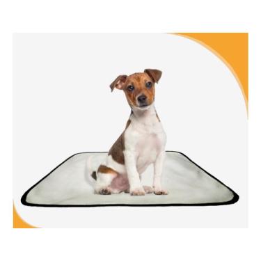 Imagem de tapete dog para cães lavável absorvente 2 un M - 60X80 cm - SHELBY MOD