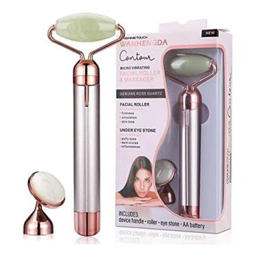 Imagem de Massageador Facial e Corporal Pedra Jade Flawless Contour