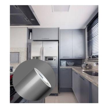 Imagem de Adesivo Para Envelopamento Prata 50cm X 2m