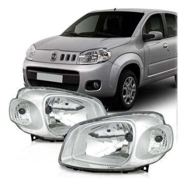 Imagem de Farol Uno Vivace 11 12 13 14 15 16 Cromado